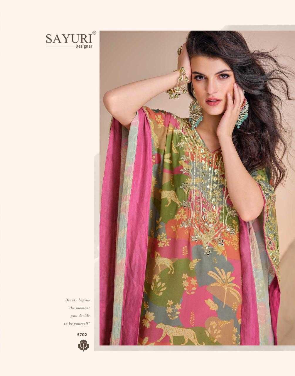 Ynf Pure Viscos RIN111 JHOOMAR Suits & Dresses Wholesale Handloom Suits Silk Dresses Kaftan Dresses Manufacturer