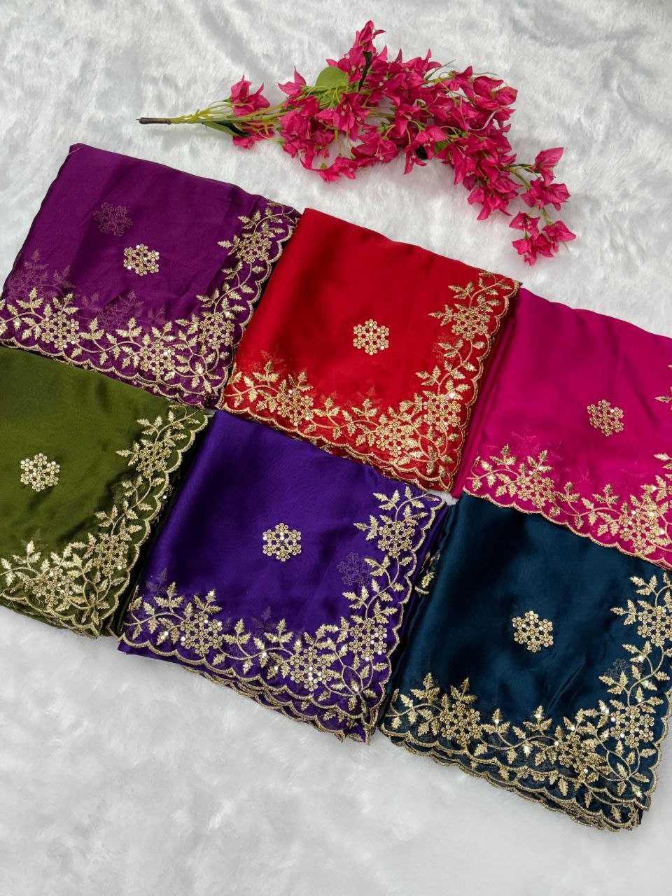 Ynf Rangoli Silk KESH213 RIF02 Sarees Wholesale Ladies Sarees Sequence Sarees Zari Sarees Manufacturer