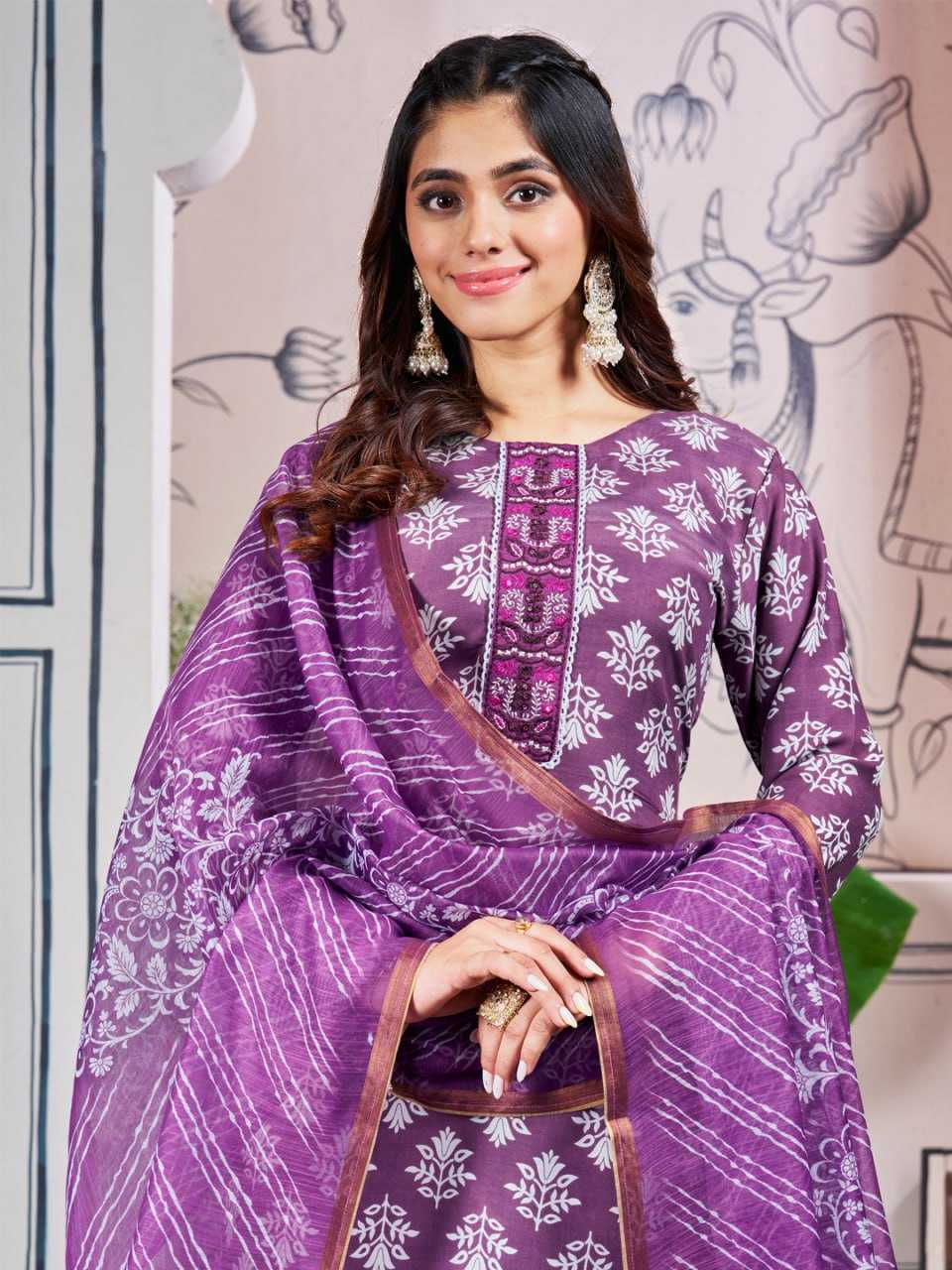 Ynf Rayon KESH288 1191 Suits & Dresses Wholesale Printed Suits Embroidery Suits Designer Suits Manufacturer