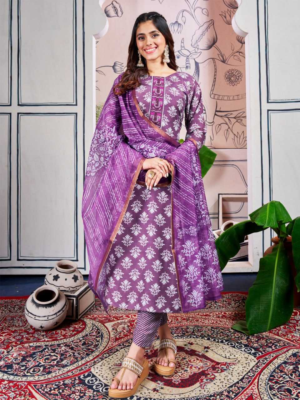 Ynf Rayon KESH288 1191 Suits & Dresses Wholesale Printed Suits Embroidery Suits Designer Suits Manufacturer