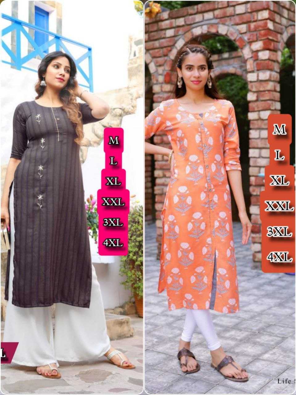 Ynf Rayon KESH354 GRM110 Kurti Wholesale Printed Kurtis Rayon Kurtis Straight Kurtis Manufacturer