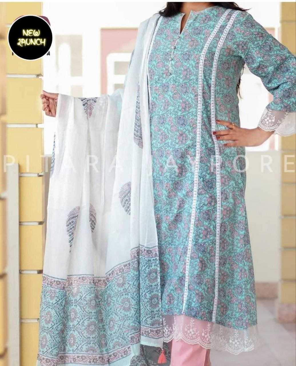 Ynf Rayon KESH354 GRM40 Suits & Dresses Wholesale Printed Suits Ladies Silk Suit A-Line Suits Manufacturer