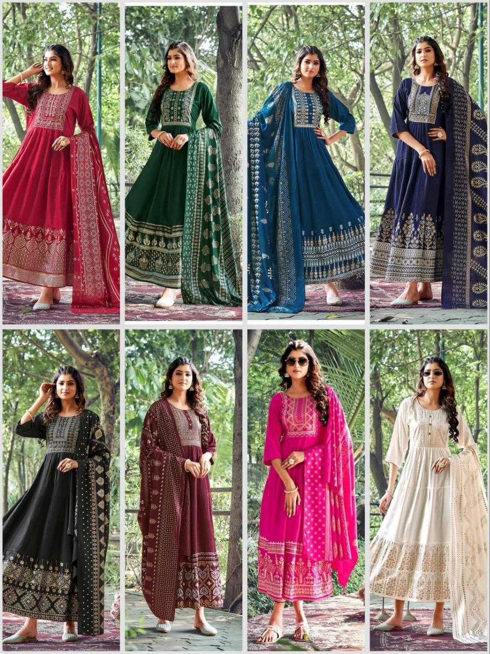 Ynf Rayon KESH354 GRM42 Suits & Dresses Wholesale Printed Suits Embroidery Suits Party wear suits Manufacturer