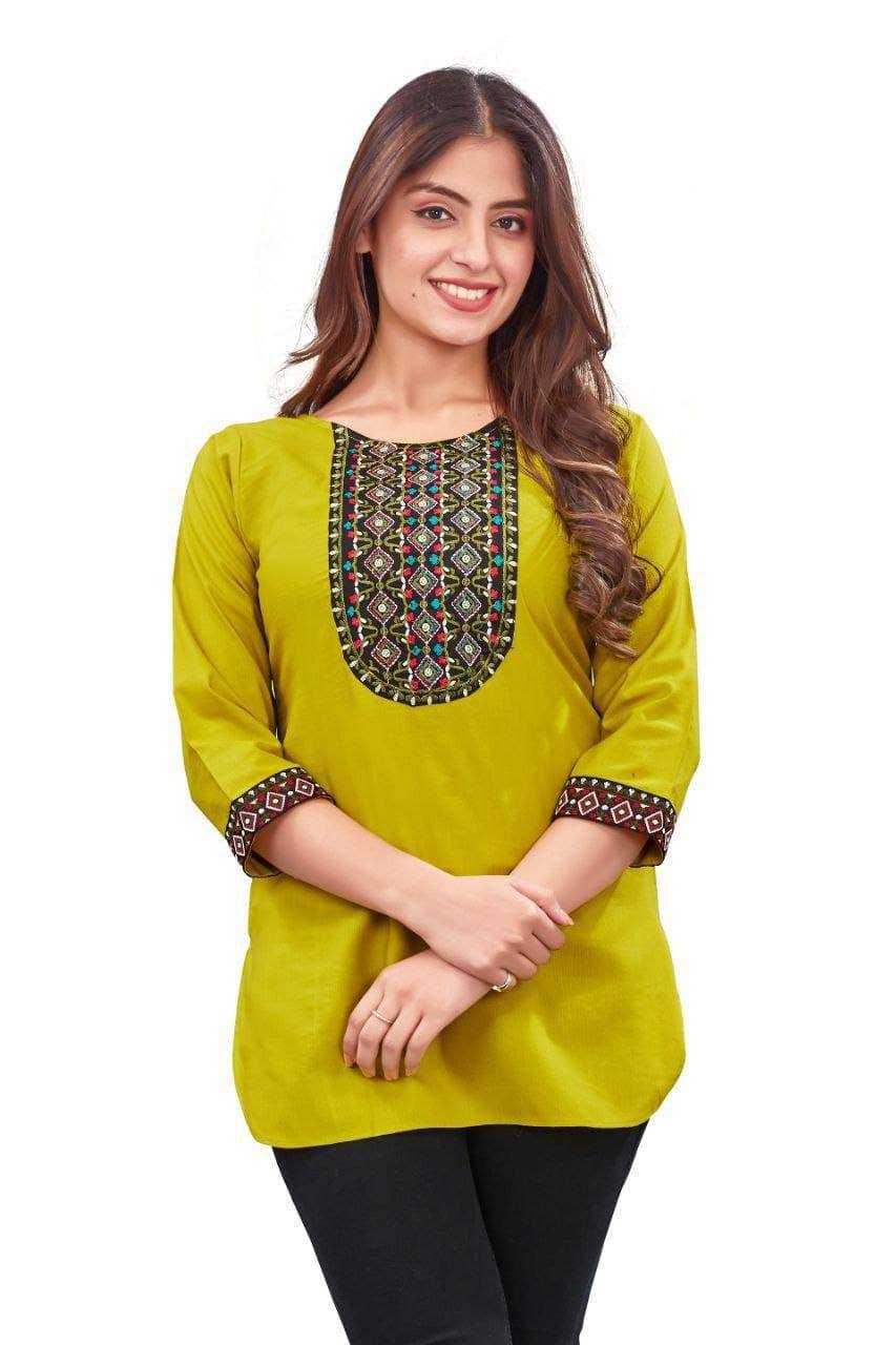 Ynf Rayon KESH358 SHE05 Kurti Diwali Collections Festive Collections Wholesale Casual Kurtis Rayon Kurtis Embroidered Kurtis Manufacturer