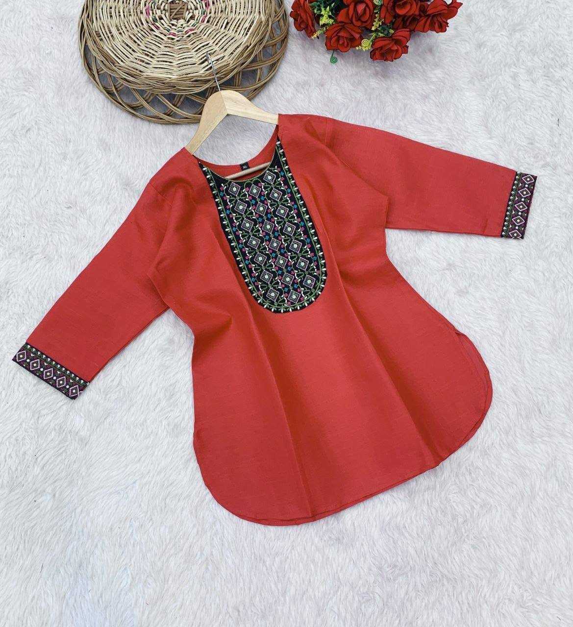 Ynf Rayon KESH358 SHE05 Kurti Diwali Collections Festive Collections Wholesale Casual Kurtis Rayon Kurtis Embroidered Kurtis Manufacturer