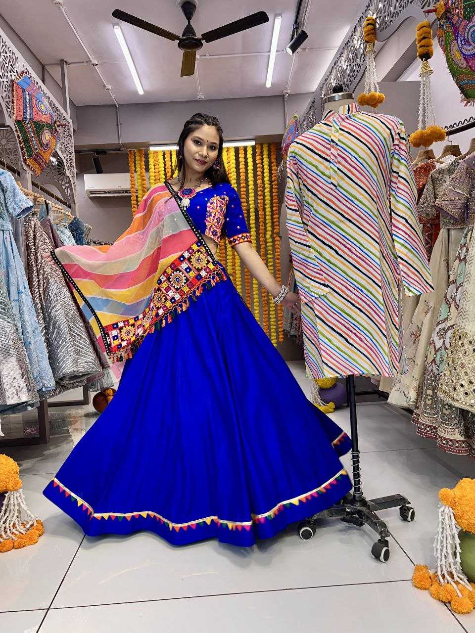 Ynf Rayon KESH406 631 BLUE Lehengas Wholesale Designer Lehenga Fancy Lehenga Traditional Lehenga Manufacturer