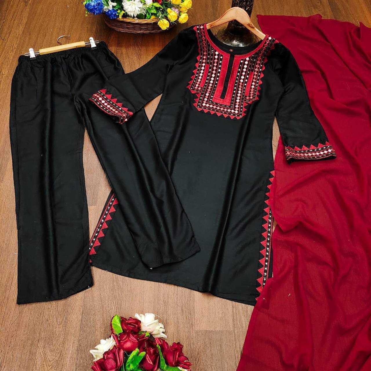 Ynf Rayon KESH434 MCN13 Suits & Dresses Wholesale Ladies Suits Dresses Embroidery Suits Manufacturer