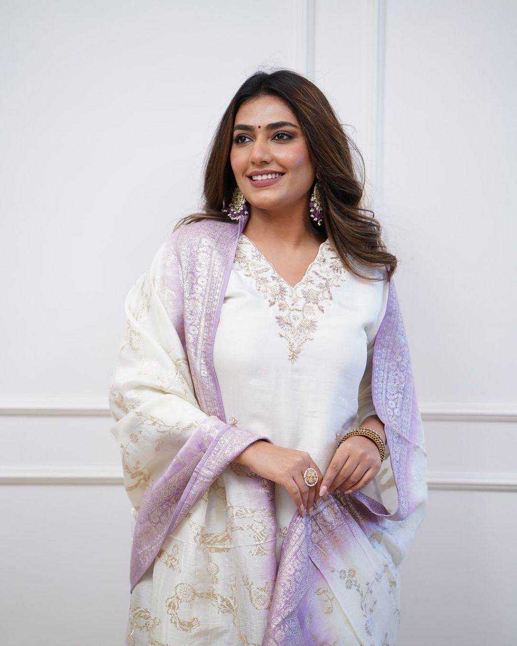 Ynf Rayon KESH434 MNC20 Suits & Dresses Wholesale Ladies Suits Dresses White Salwar Suit Manufacturer