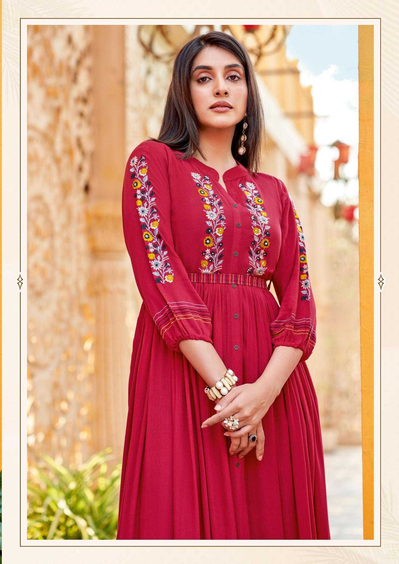 Ynf Rayon KESH442 KADLEE-Ashmin vol 2 Setwise Collections Wholesale Gowns Catalogs Manufacturer