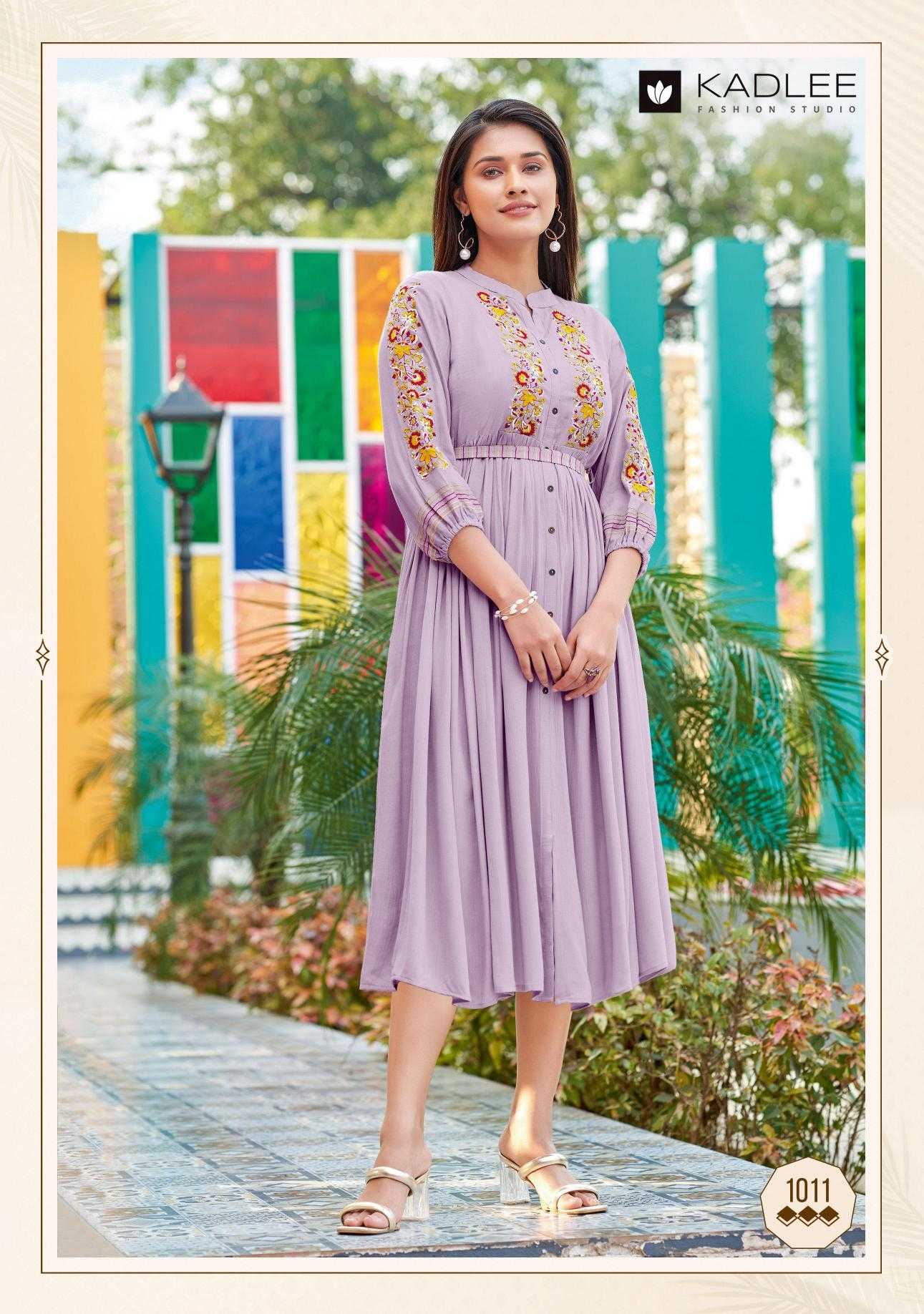 Ynf Rayon KESH442 KADLEE-Ashmin vol 2 Setwise Collections Wholesale Gowns Catalogs Manufacturer