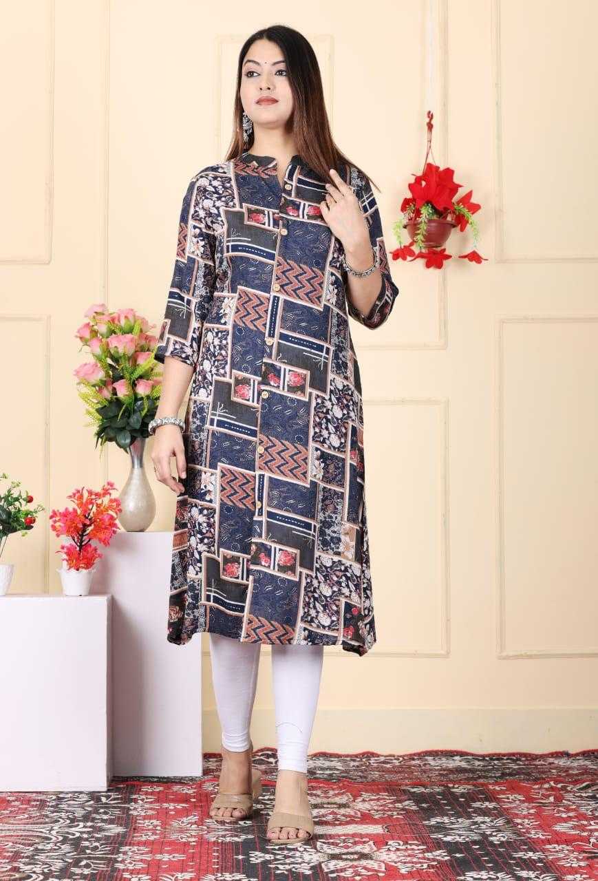 Ynf Rayon KESH443 ALINE KURTI Setwise Collections Wholesale Kurtis Catalogs Manufacturer