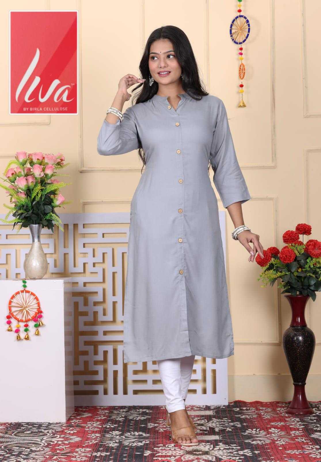 Ynf Rayon KESH443 BIRLA-LIVA Setwise Collections Wholesale Kurtis Catalogs Manufacturer