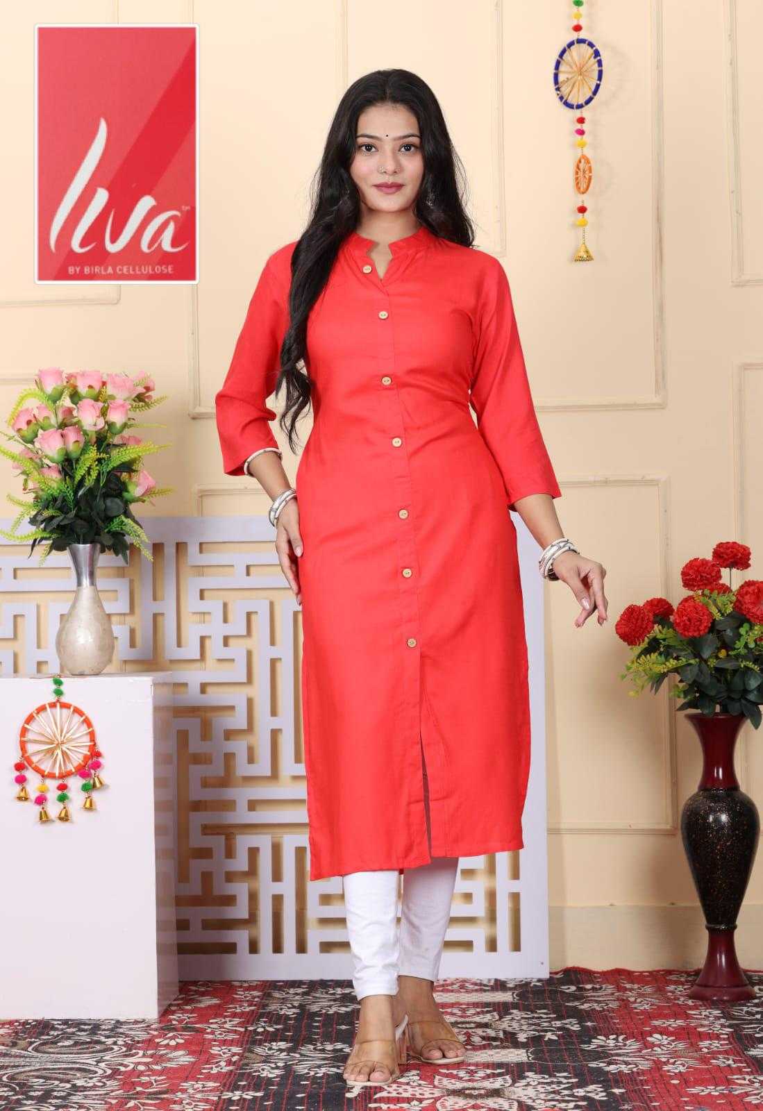 Ynf Rayon KESH443 BIRLA-LIVA Setwise Collections Wholesale Kurtis Catalogs Manufacturer