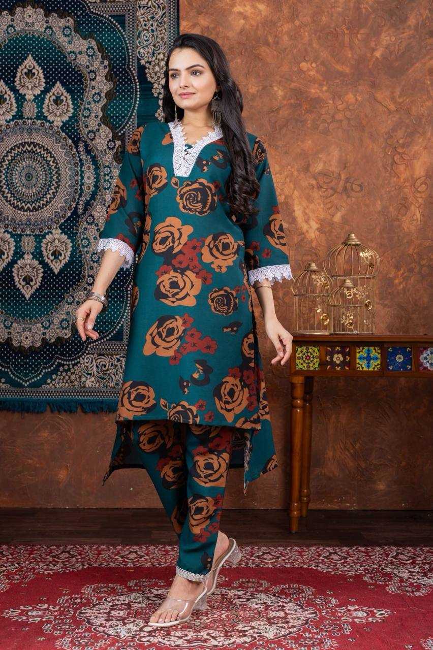 Ynf Rayon KESH468 005 Kurti Diwali Collections Wedding Collections Wholesale Cotton Kurtis Rayon Kurtis V-Neck Kurtis Manufacturer