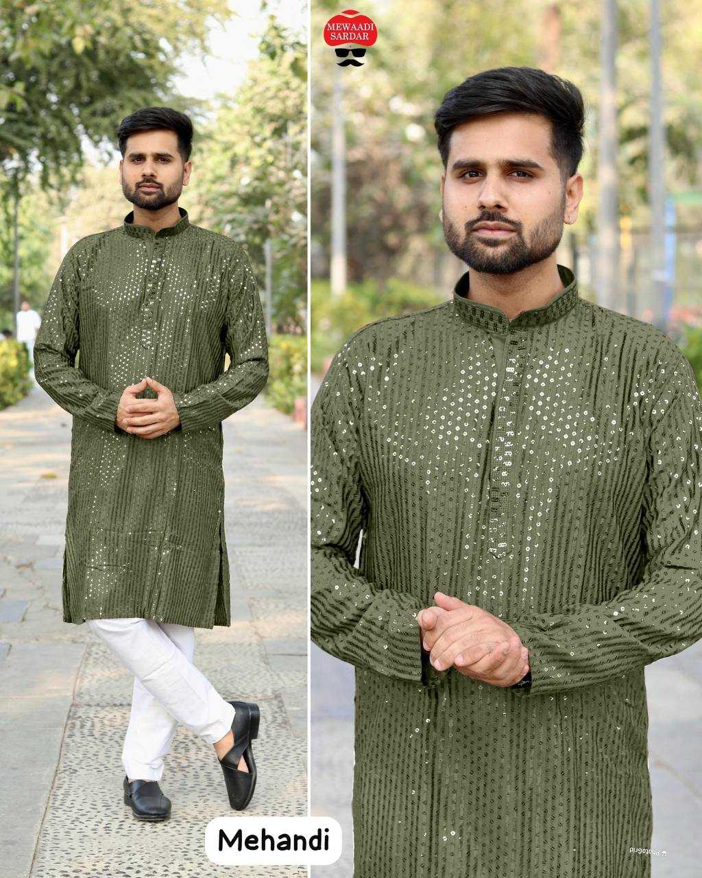 Ynf Rayon RIN125 Riwaaz 4.0 Mens Wear Diwali Collections Festive Collections Wholesale Mens Kurta Pyjama Men Wedding kurta Embroidered Kurta Pajama Manufacturer