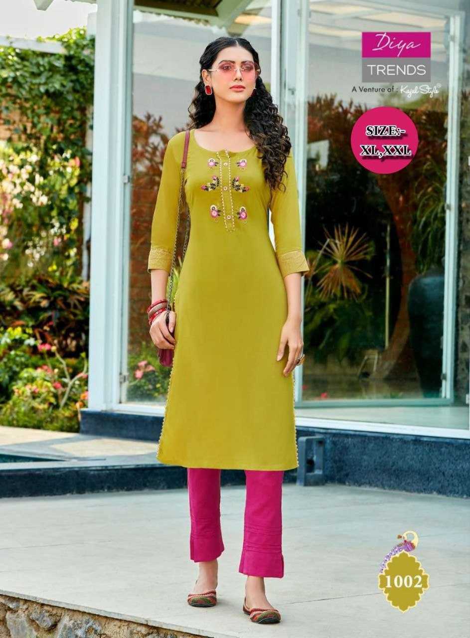 Ynf Reyon Cotton KESH354 GMR14 Kurti Wholesale Casual Kurtis Workwear Kurtis Embroidered Kurtis Manufacturer