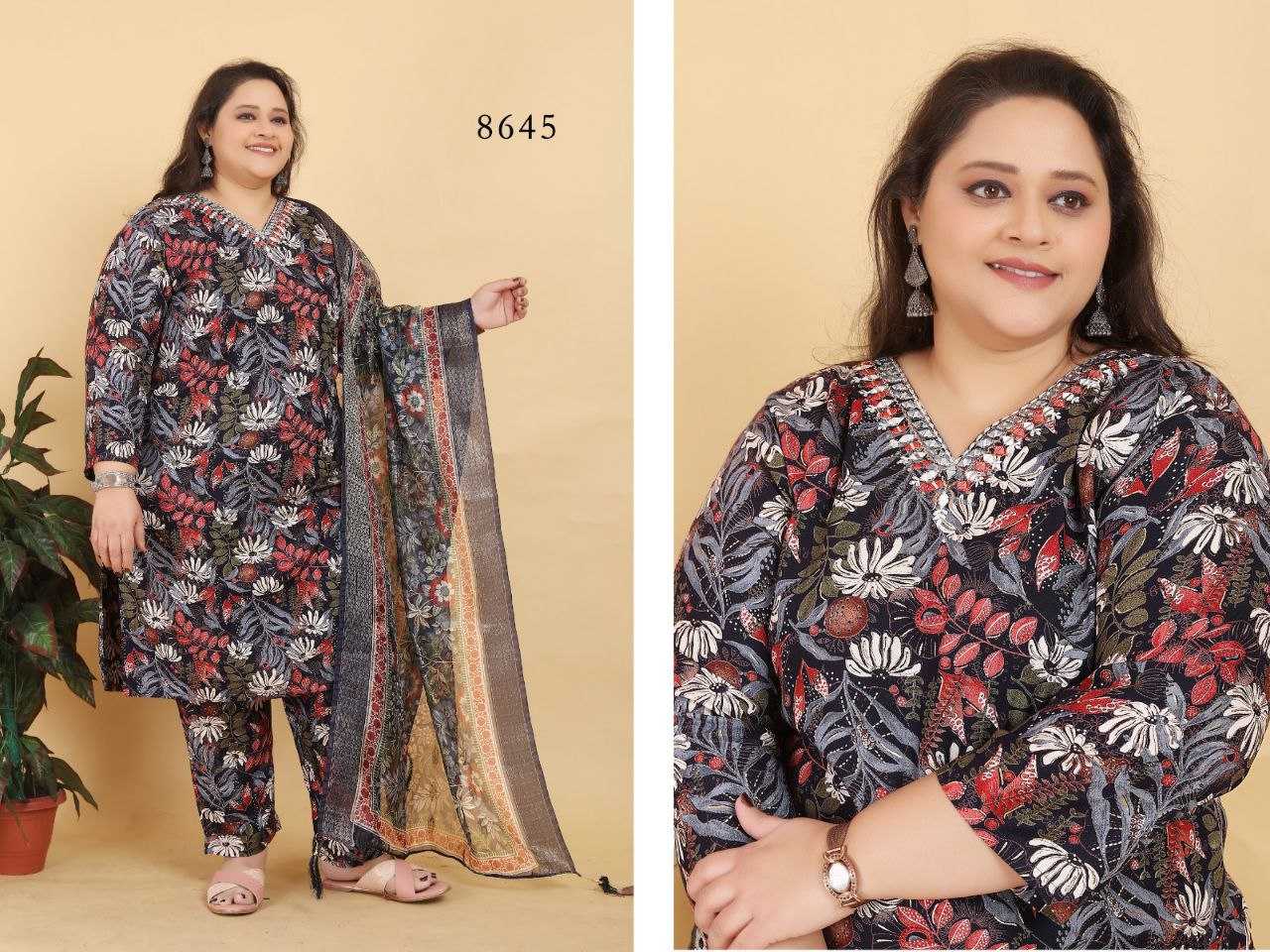 Ynf Reyon Cotton KESH471 Royal VOL-1 Suits & Dresses Wedding Collections Festive Collections Wholesale Printed Suits Cotton Suits Handwork Suits Manufacturer