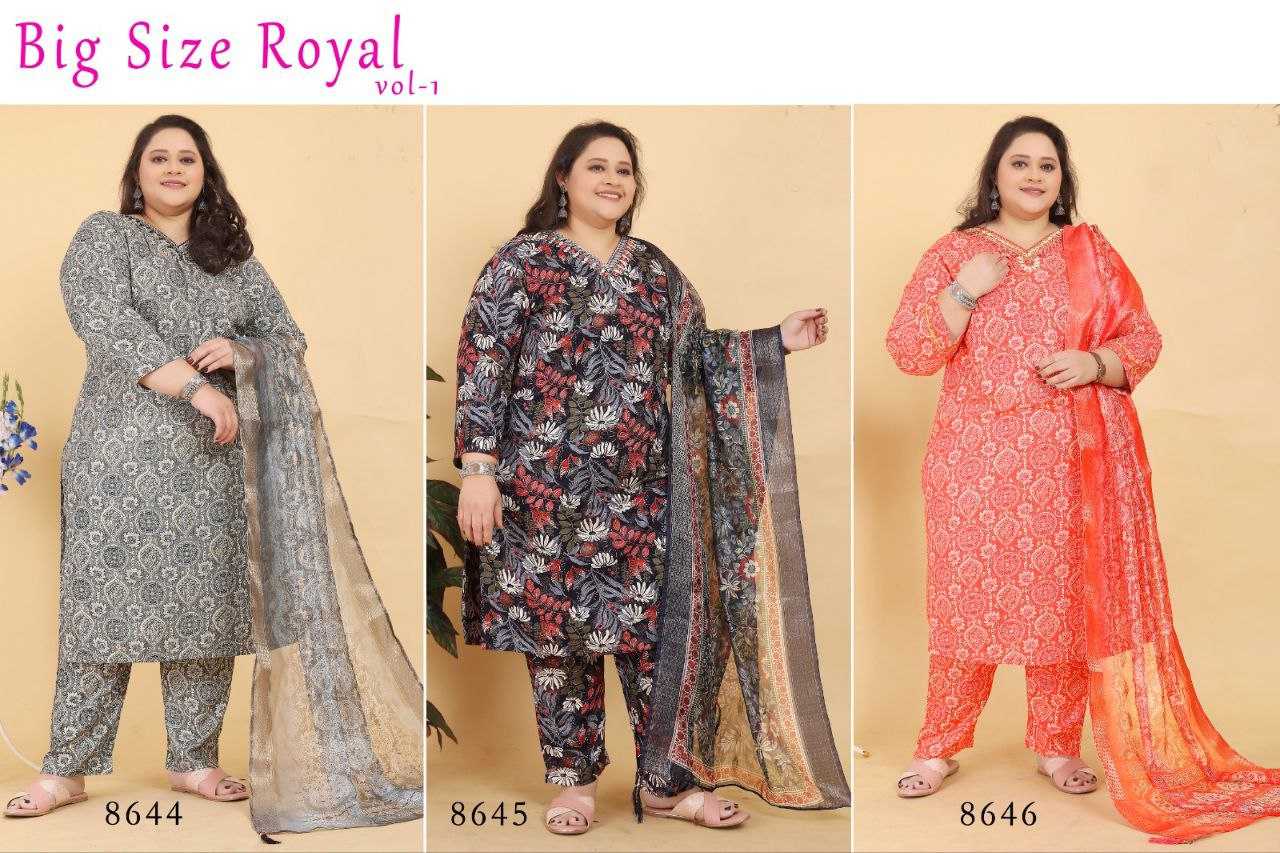 Ynf Reyon Cotton KESH471 Royal VOL-1 Suits & Dresses Wedding Collections Festive Collections Wholesale Printed Suits Cotton Suits Handwork Suits Manufacturer