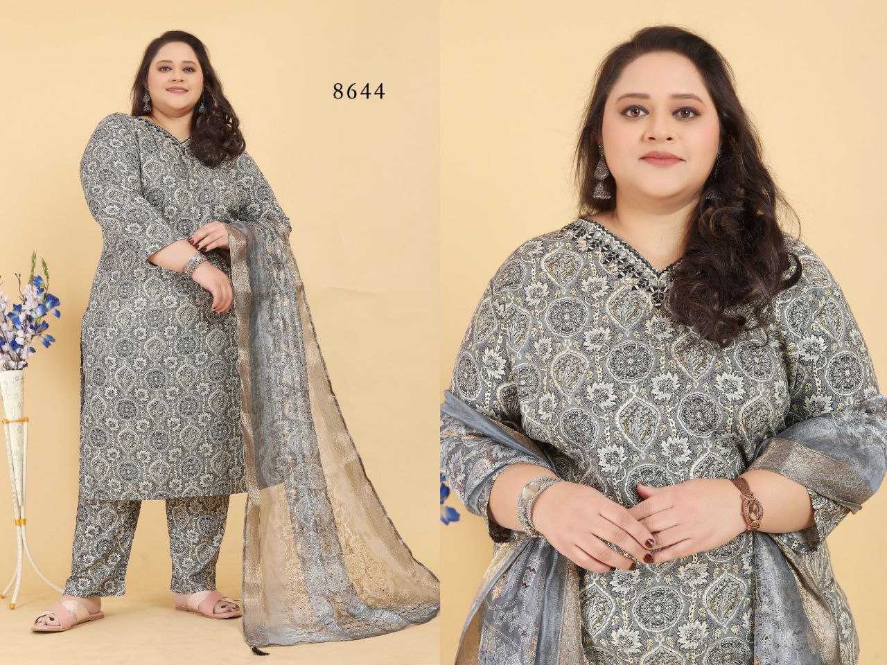 Ynf Reyon Cotton KESH471 Royal VOL-1 Suits & Dresses Wedding Collections Festive Collections Wholesale Printed Suits Cotton Suits Handwork Suits Manufacturer