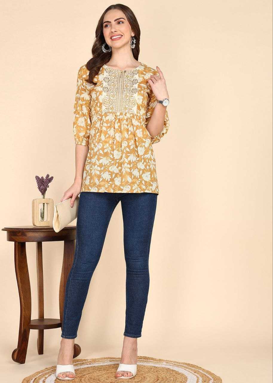 Ynf Rubi cotton KESH453 AMI TOP Kurti Wholesale Casual Kurtis Designer Kurtis Printed Kurtis Manufacturer