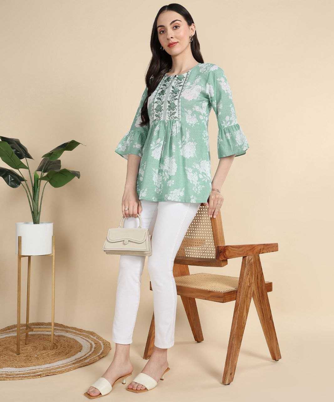 Ynf Rubi cotton KESH453 AMI TOP Kurti Wholesale Casual Kurtis Designer Kurtis Printed Kurtis Manufacturer