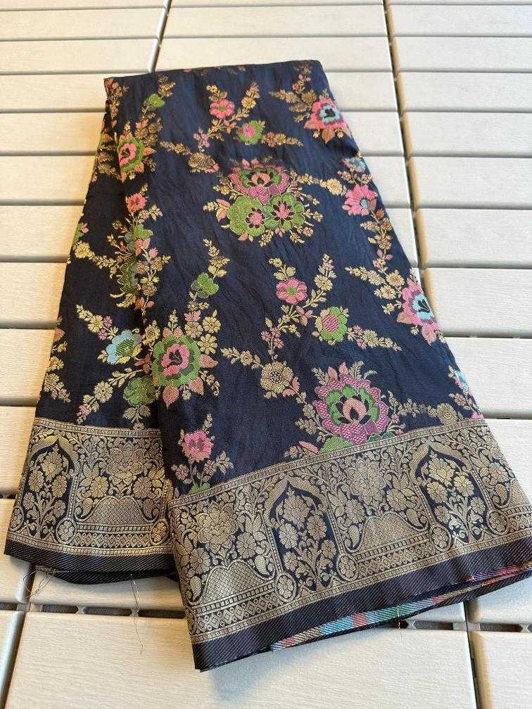 Ynf Russian Silk RIN101 ANT05 Silk Sarees Durga Pooja Sarees Festive Collections Wholesale Soft Silk Sarees Pure Zari Silk Sarees Lightweight Silk Sarees Manufacturer