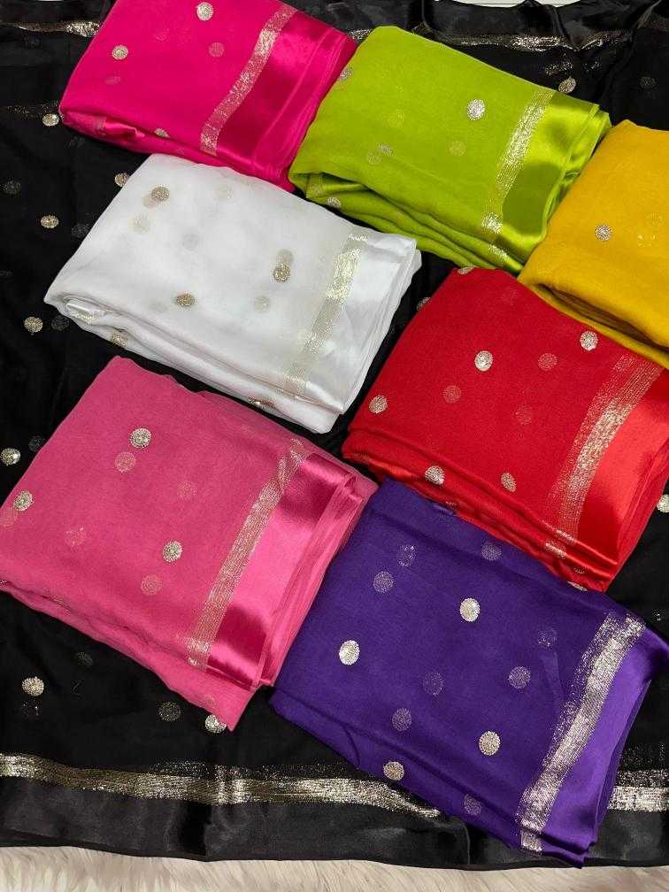 Ynf Satin RIN104 APE156 Sarees Wedding Collections Festive Collections Wholesale Georgette Sarees Satin Sarees Holi Collections Manufacturer