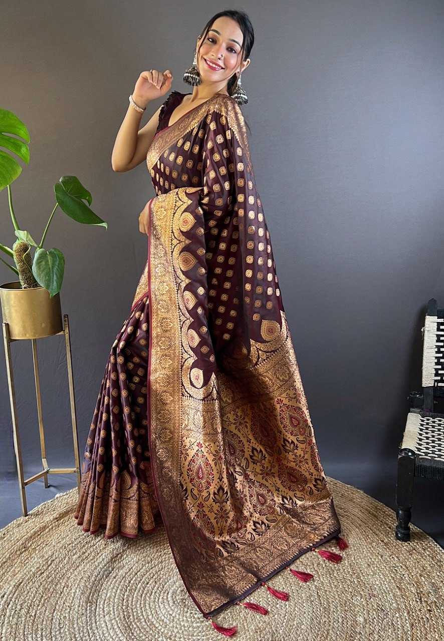 Ynf Satin Silk RIN116 REW02 Sarees Wholesale Silk Sarees Zari Sarees Satin Sarees Manufacturer