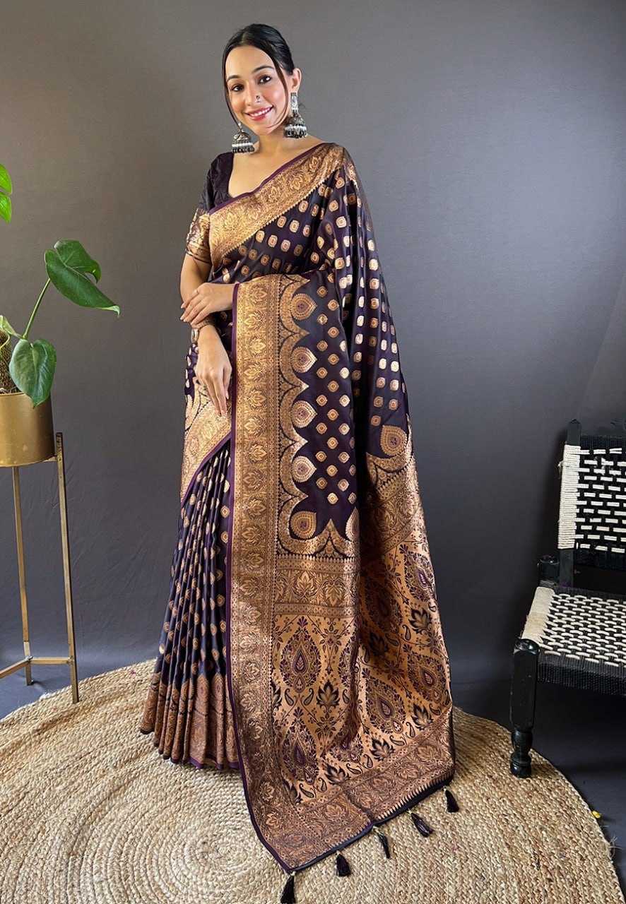 Ynf Satin Silk RIN116 REW02 Sarees Wholesale Silk Sarees Zari Sarees Satin Sarees Manufacturer