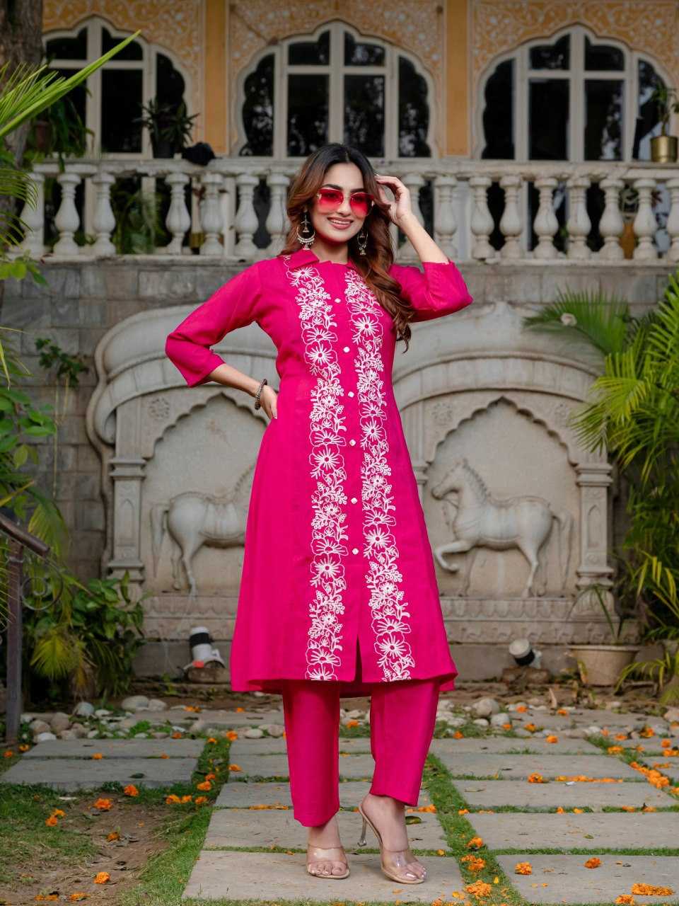 Ynf Silk KESH242 1265 Suits & Dresses Diwali Collections Festive Collections Wholesale Dresses Embroidered Dresses Pink Salwar Suit Manufacturer