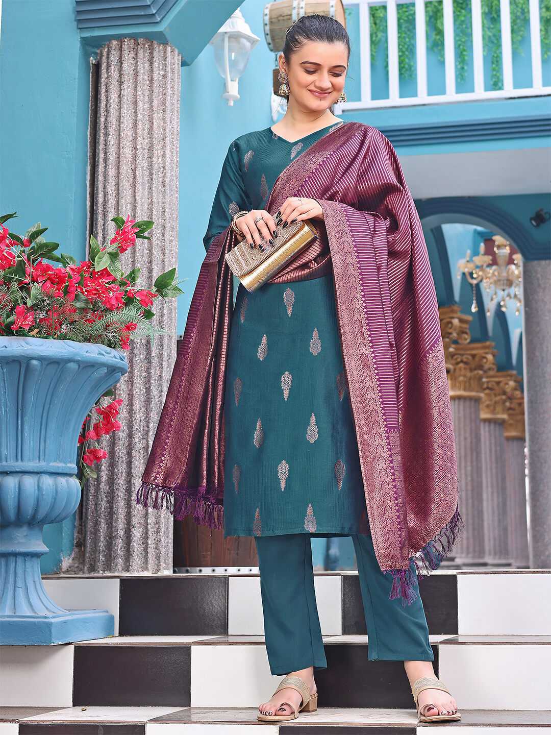 Ynf Silk KESH334 ROMAN Suits & Dresses Wedding Collections Festive Collections Wholesale Designer Suits Silk Suits Long Kurti Suits Manufacturer