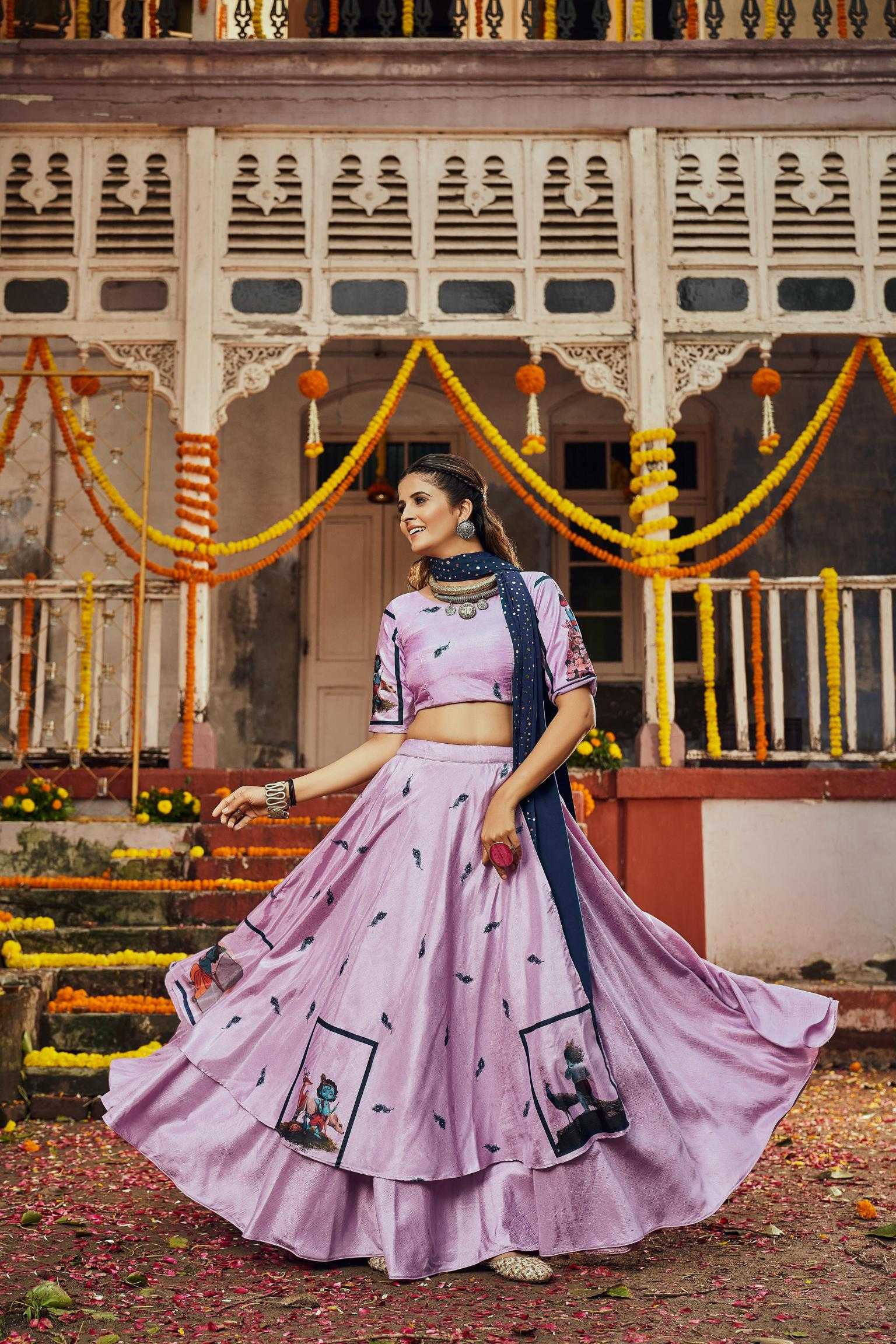 Ynf Silk KESH417 2123 Lehengas Wholesale Designer Lehenga Printed Lehenga Pink Lehenga Manufacturer