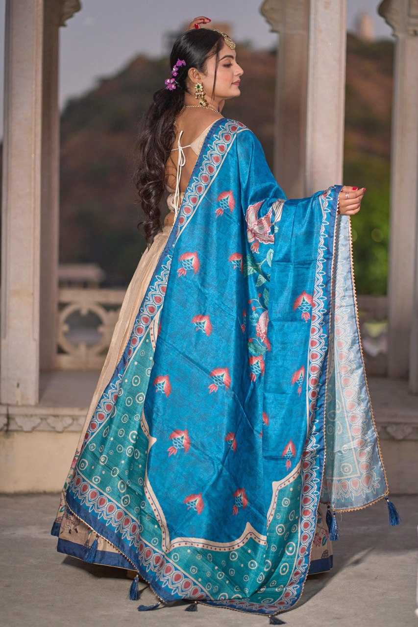 Ynf Silk RIN119 9021 Lehengas Wedding Collections Festive Collections Wholesale Silk Lehenga Printed Lehenga Lehenga With Cancan Manufacturer