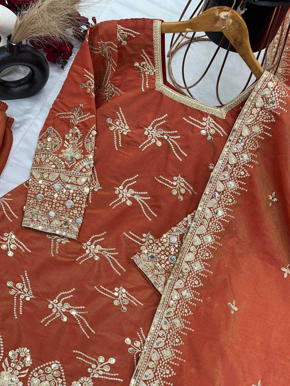 Ynf Simar silk KESH121 1664 Suits & Dresses Wedding Collections Festive Collections Wholesale Sharara Salwar Suits Ladies Silk Suit Embroidered Suits Manufacturer