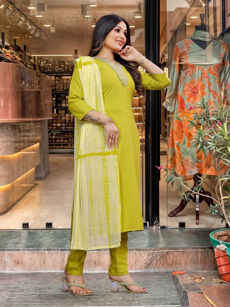 Ynf Slub Silk KESH396 109 Suits & Dresses Kurti Festive Collections Wholesale Ladies Suits Kurti Bottom With Dupatta Embroidered Dresses Manufacturer