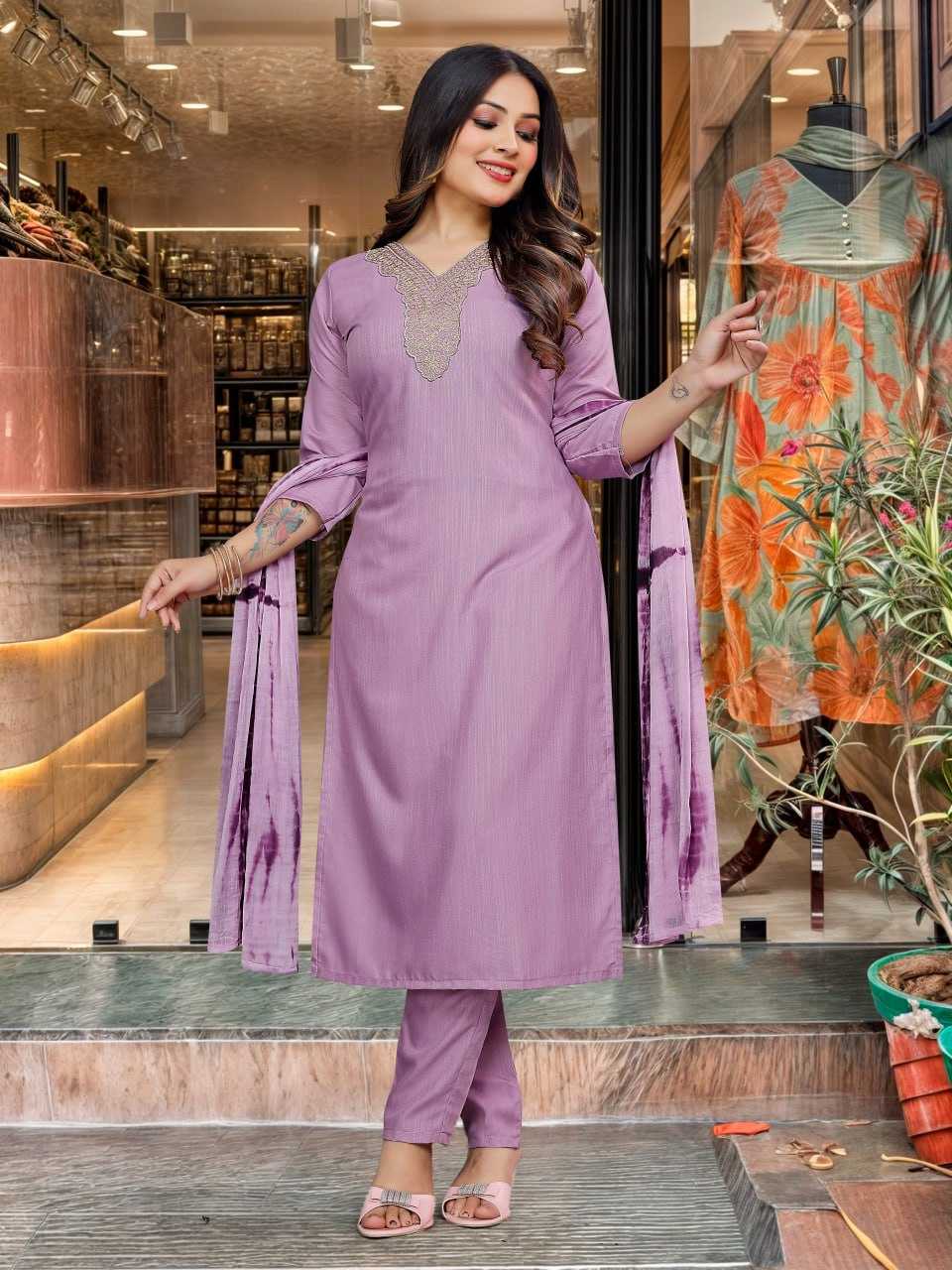 Ynf Slub Silk KESH396 109 Suits & Dresses Kurti Festive Collections Wholesale Ladies Suits Kurti Bottom With Dupatta Embroidered Dresses Manufacturer