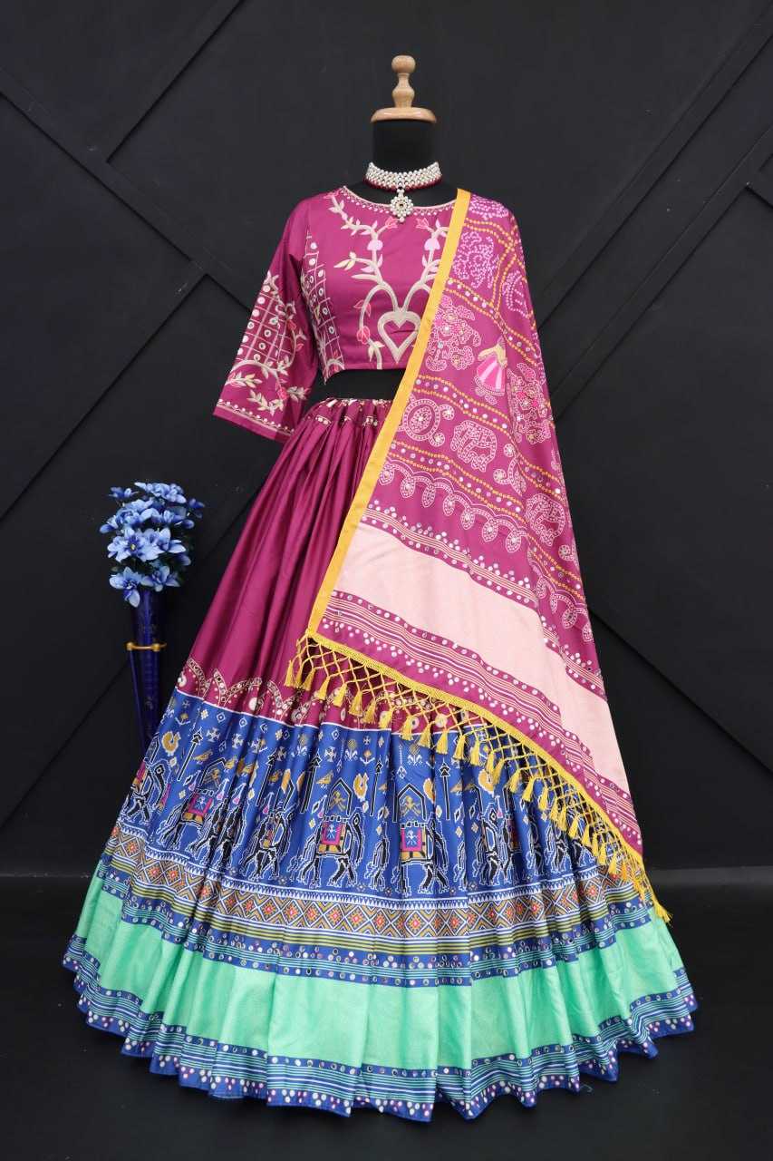 Ynf Soft Butter Silk KESH396 NAVRATRI Lehengas Wedding Collections Festive Collections Wholesale Designer Lehenga Silk Lehenga Printed Lehenga Manufacturer