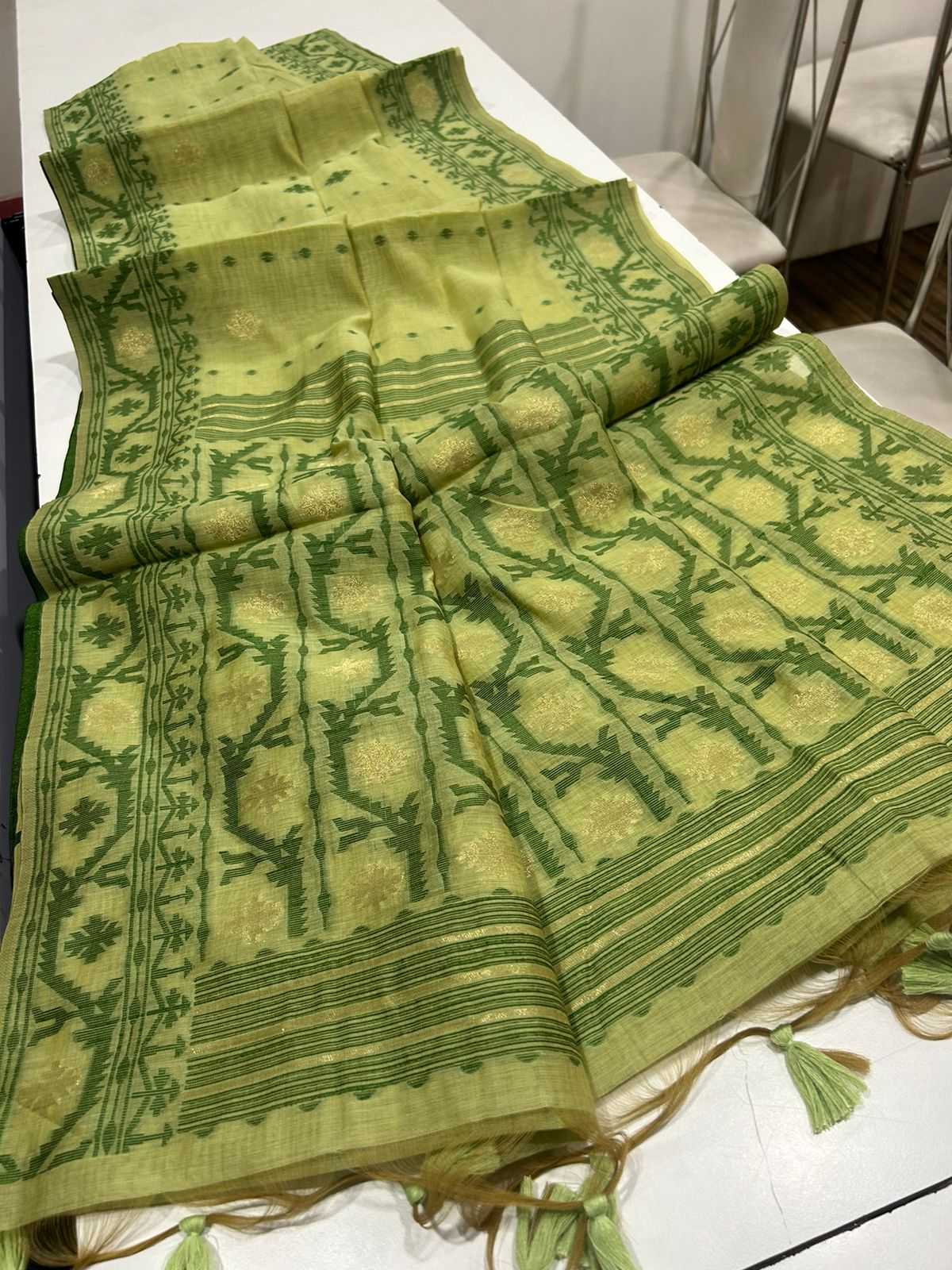 Ynf Soft Cotton KESH165 MUGA COTTON JAMDANI 5 Sarees Wholesale Designer Sarees Butta Sarees Cotton Sarees Manufacturer