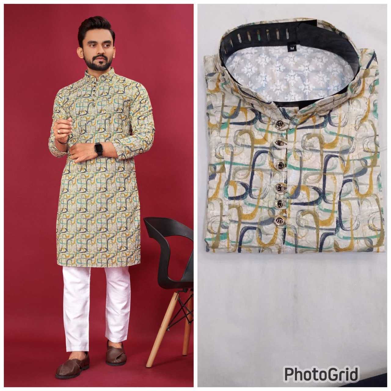 Ynf Soft Cotton KESH358 Venmer Mens Wear Diwali Collections Festive Collections Wholesale Mens Kurtas Men Cotton Kurta Men Kurta Pajama Manufacturer