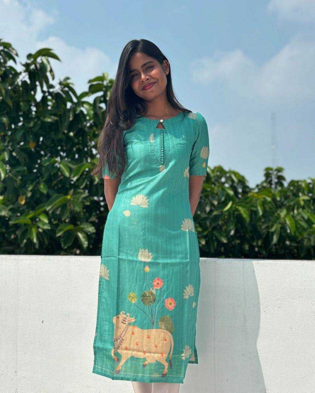 Ynf Soft Cotton Silk KESH434 MCN11 Kurti Wedding Collections Festive Collections Wholesale Festive Kurtis Printed Kurtis Fancy Kurti Manufacturer