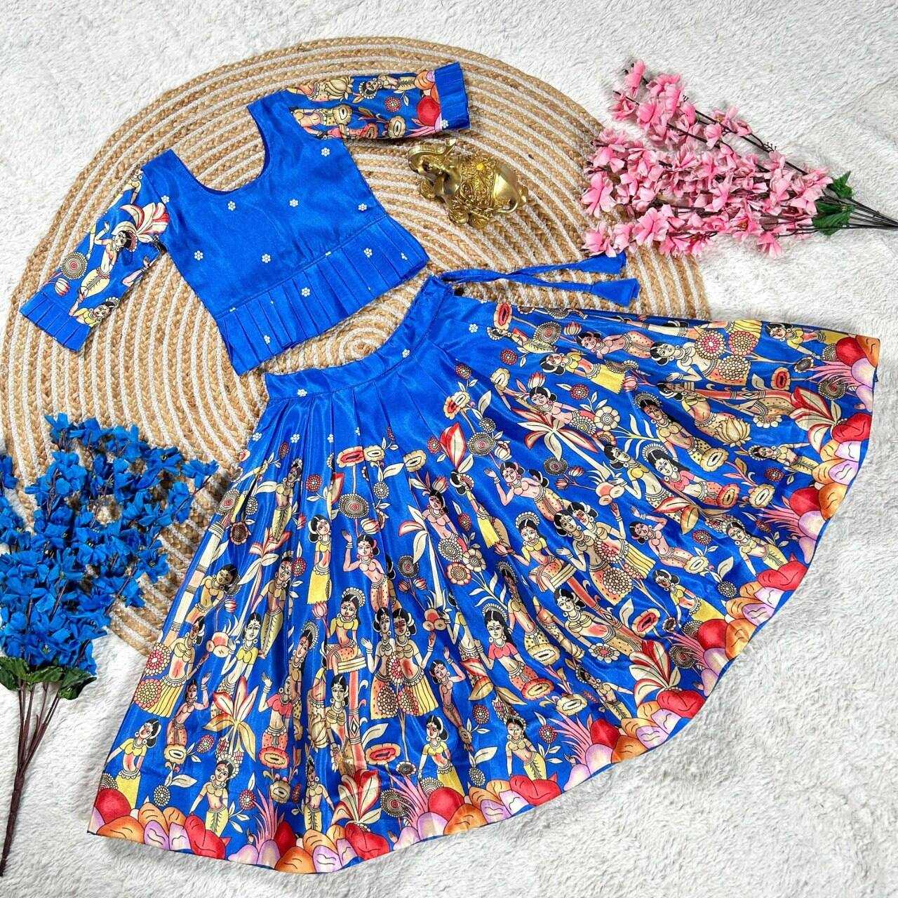 Ynf Soft Dola KESH109 RRK112 Kids Wear Wholesale Kids Lehenga Kids Lehenga Choli Kids Wedding Outfits Manufacturer