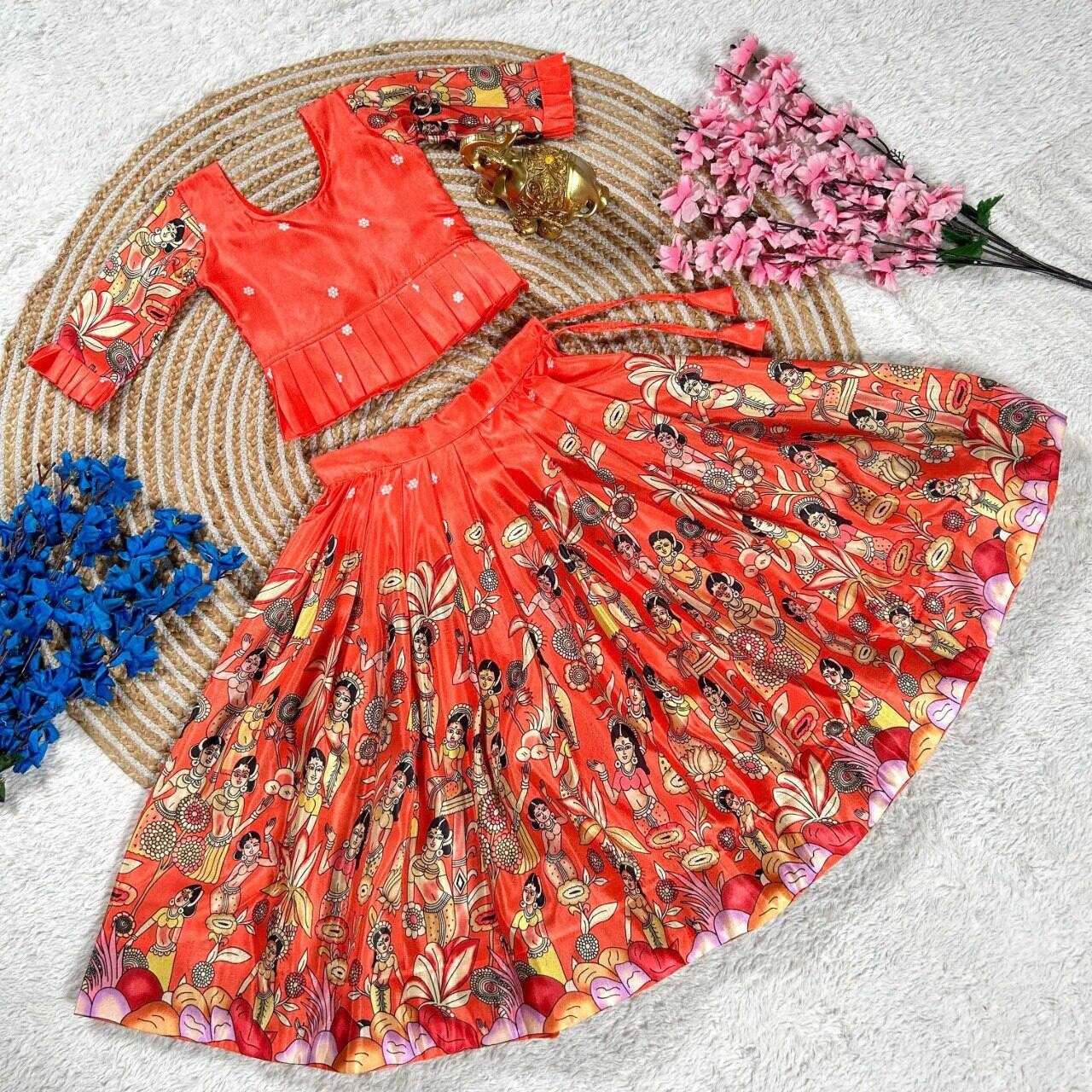 Ynf Soft Dola KESH109 RRK112 Kids Wear Wholesale Kids Lehenga Kids Lehenga Choli Kids Wedding Outfits Manufacturer