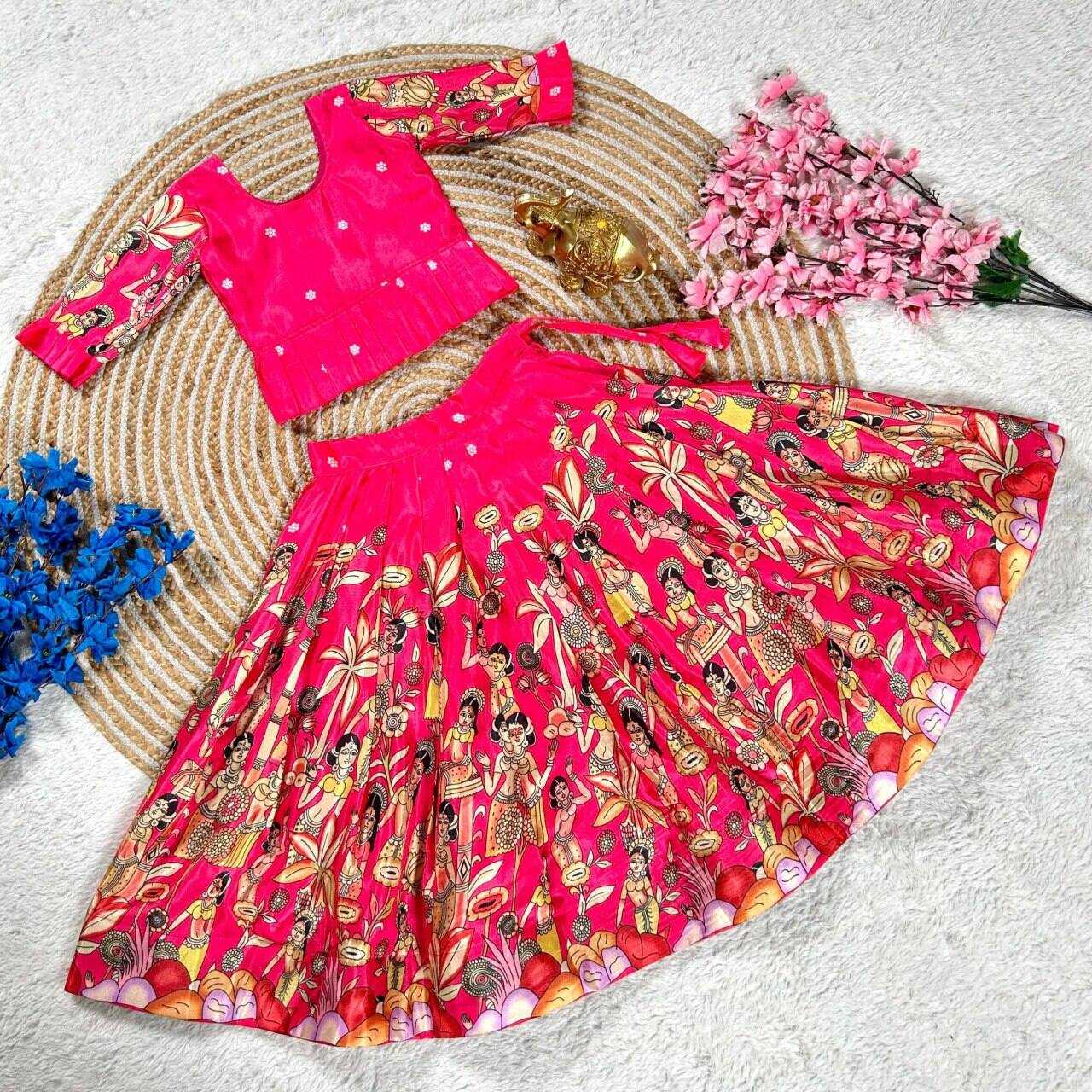 Ynf Soft Dola KESH109 RRK112 Kids Wear Wholesale Kids Lehenga Kids Lehenga Choli Kids Wedding Outfits Manufacturer