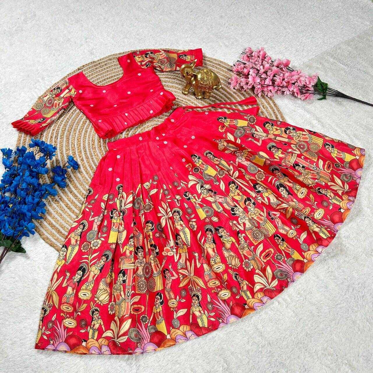 Ynf Soft Dola KESH109 RRK112 Kids Wear Wholesale Kids Lehenga Kids Lehenga Choli Kids Wedding Outfits Manufacturer