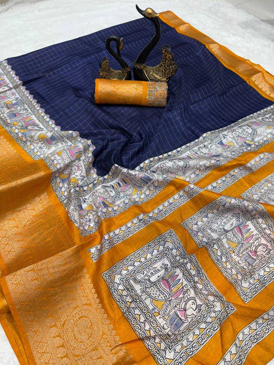 Ynf Soft Dola RIN179 771 Sarees Wholesale Printed Sarees Kalamkari Sarees Lightweight Sarees Manufacturer