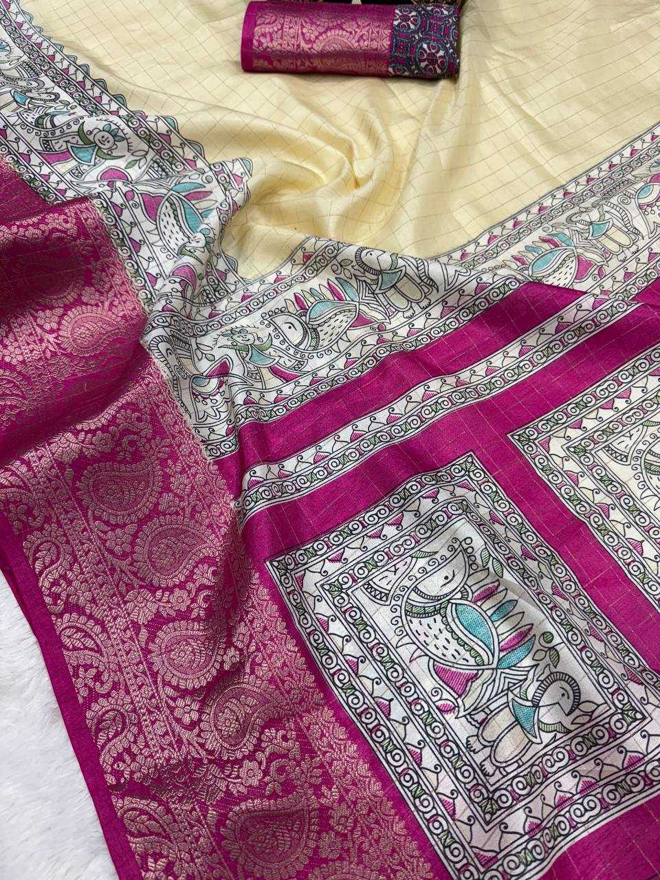 Ynf Soft Dola RIN179 771 Sarees Wholesale Printed Sarees Kalamkari Sarees Lightweight Sarees Manufacturer