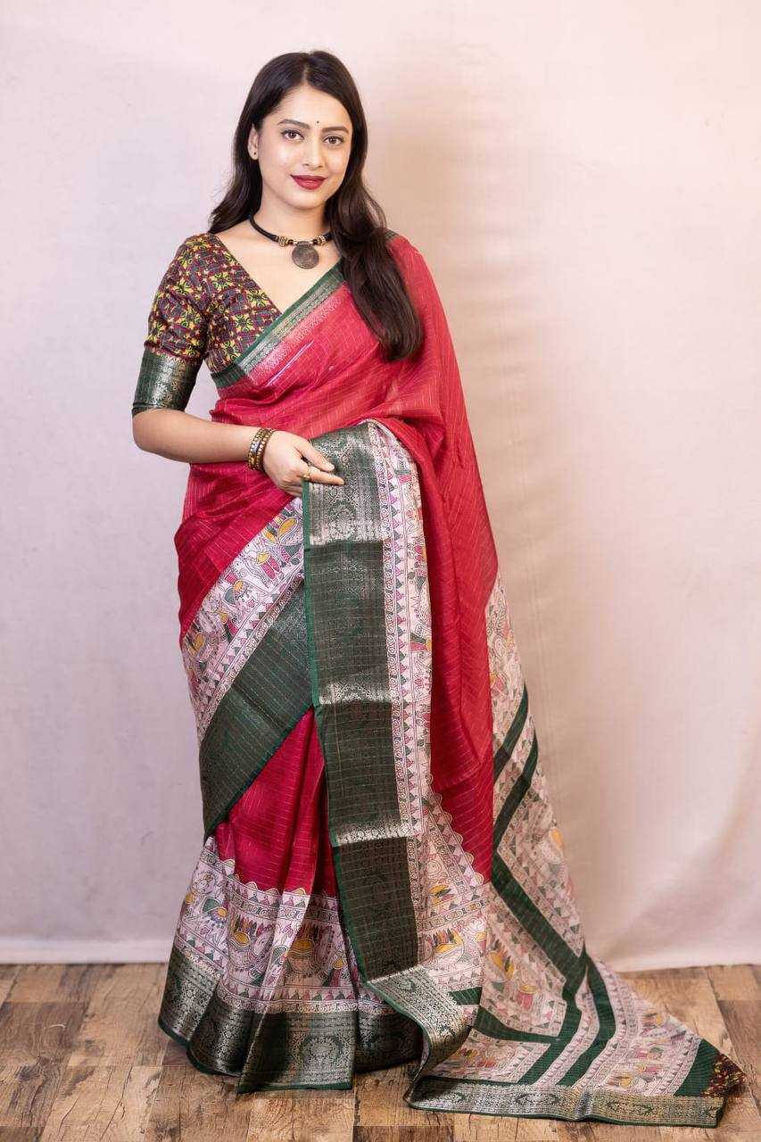 Ynf Soft Dola RIN179 771 Sarees Wholesale Printed Sarees Kalamkari Sarees Lightweight Sarees Manufacturer