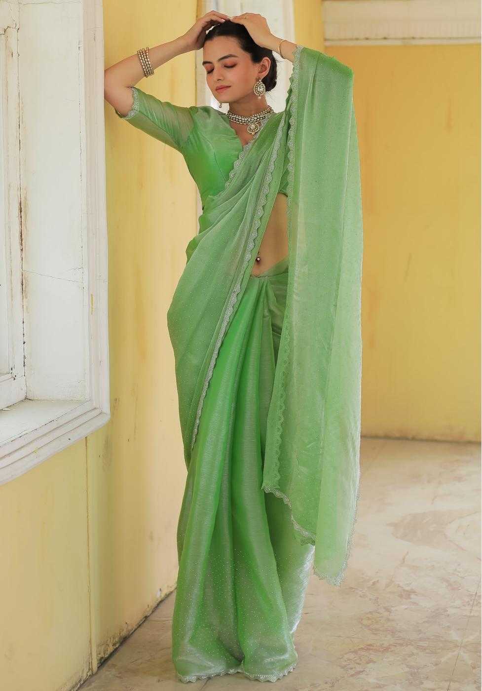 Ynf Soft Jamdani KESH113 EMERALD VOL-2 Sarees Wholesale Jimmy Choo Sarees Hand Work Sarees Stone Work Saree Manufacturer