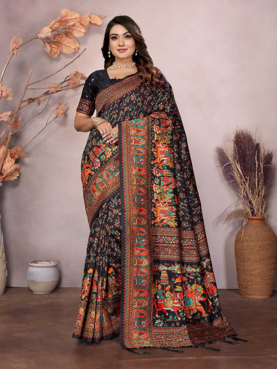 Ynf Soft Kashmiri Silk KESH190 Raja Mouli Silk Sarees Diwali Collections Wedding Collections Wholesale Soft Silk Sarees Pure Silk Sarees Designer Silk Sarees Manufacturer