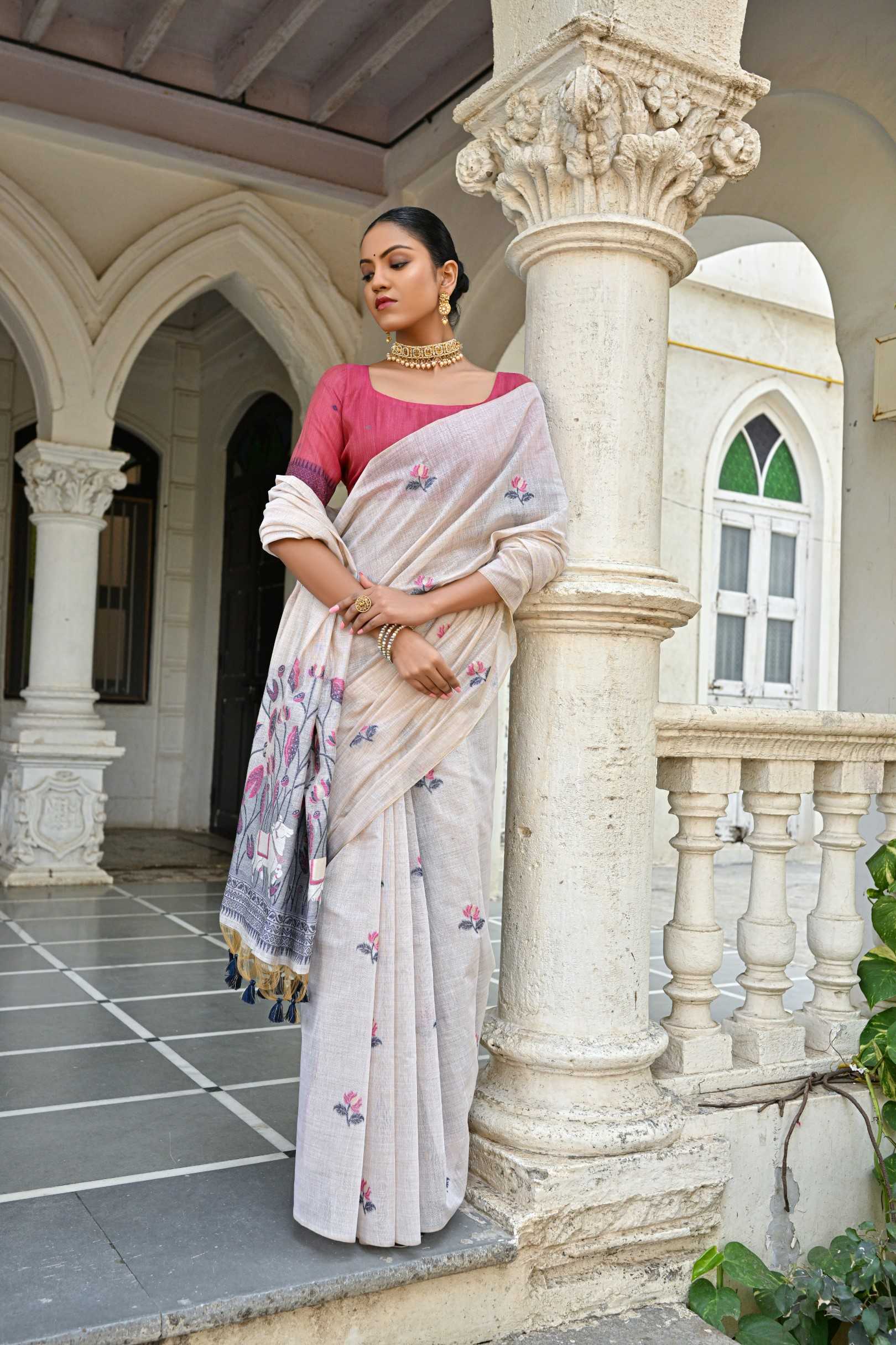 Ynf Soft Muga Silk KESH165 MUGA COTTON COW Silk Sarees Wholesale Soft Silk Sarees Designer Silk Sarees Silk Sarees For Weddings Manufacturer